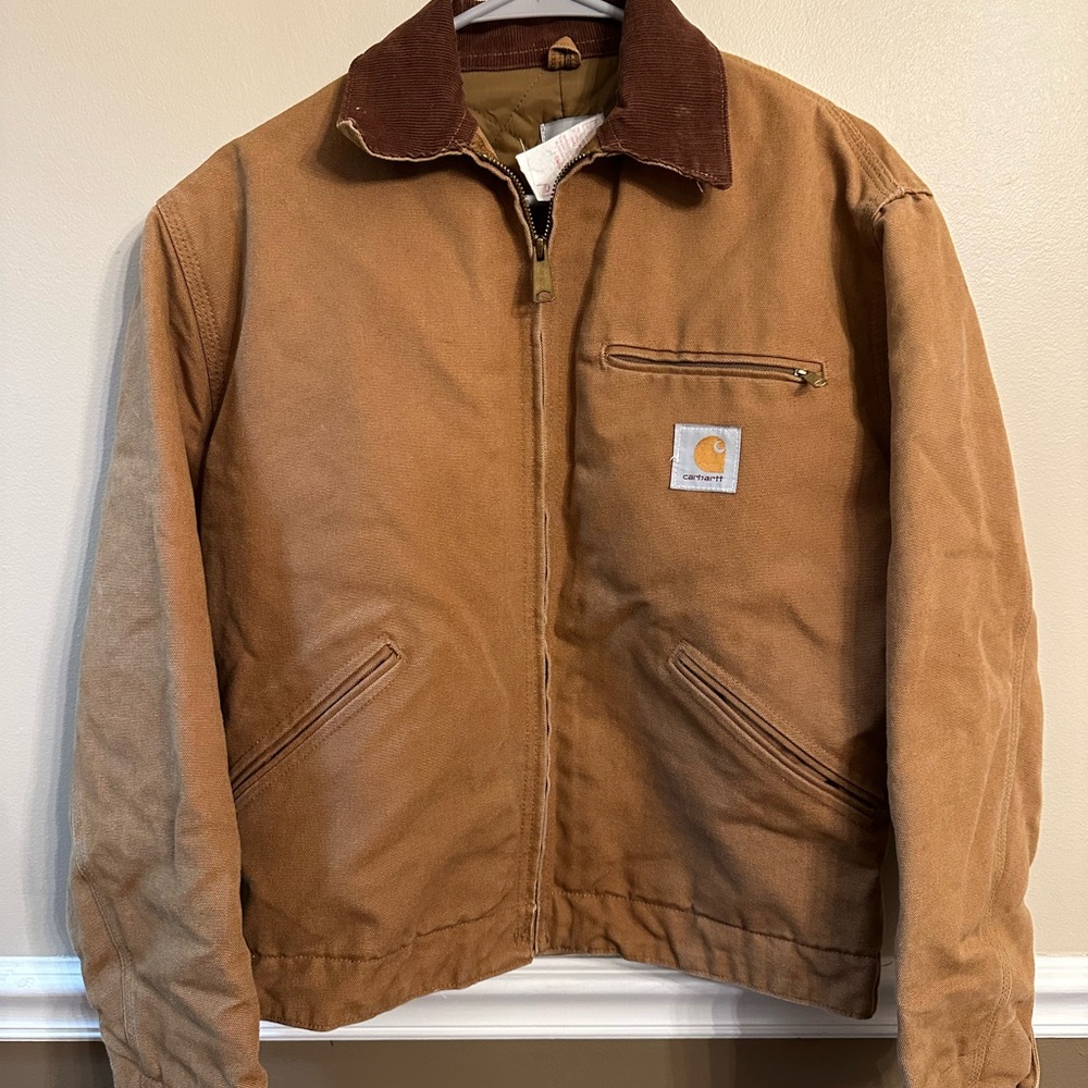 Carhartt Women’s Vintage Brown Field Jacket-Detroit Jacket